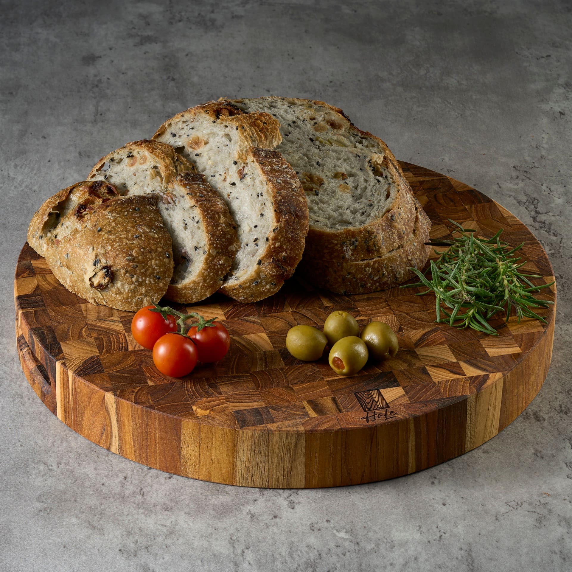 Round Serving Board